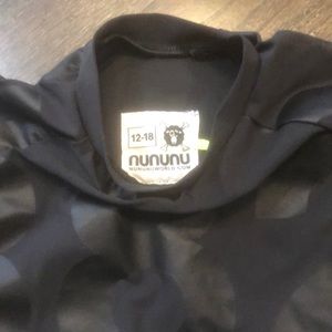 Nununu baby toddler boy swim shirt authentic